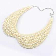 Load image into Gallery viewer, Stylish Sexy Pearl Bib Necklace - SexyBling