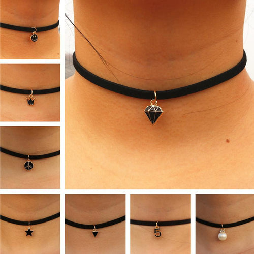 Stylish trendy Gothic Choker Necklaces - SexyBling