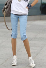 Load image into Gallery viewer, Summer Knee Length Capri Pants - SexyBling