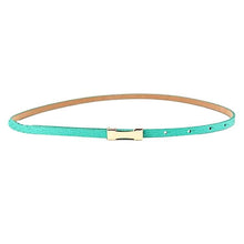 Load image into Gallery viewer, Thin Leather Belt With Metal Buckle - SexyBling