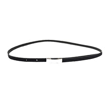Load image into Gallery viewer, Thin Leather Belt With Metal Buckle - SexyBling