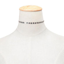 Load image into Gallery viewer, Thin Sequin Choker Necklace - SexyBling