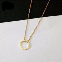 Load image into Gallery viewer, Trendy Circle Pendant Necklace - SexyBling