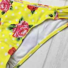 Load image into Gallery viewer, Tropical Print Bandage Bikini - SexyBling