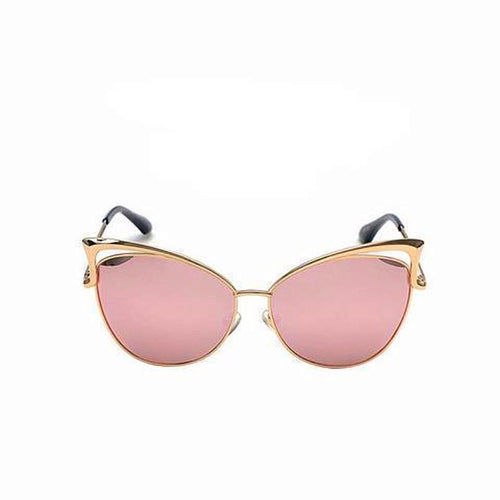 Twin Beam Cat Eye Sunglasses - SexyBling