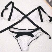 Load image into Gallery viewer, Ultra Low Rise Patchwork Bikini - SexyBling