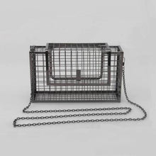 Load image into Gallery viewer, Unique Style Metal Cage Purse - SexyBling