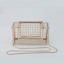 Load image into Gallery viewer, Unique Style Metal Cage Purse - SexyBling