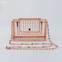 Load image into Gallery viewer, Unique Style Metal Cage Purse - SexyBling