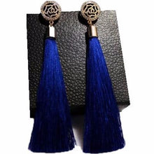 Load image into Gallery viewer, Rhinestone Crystal Long Earrings - SexyBling