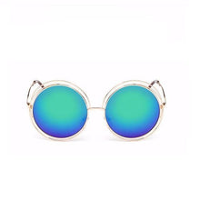 Load image into Gallery viewer, Vintage Big Round Sun Glasses - SexyBling