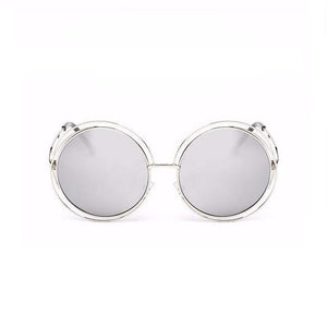 Vintage Big Round Sun Glasses - SexyBling