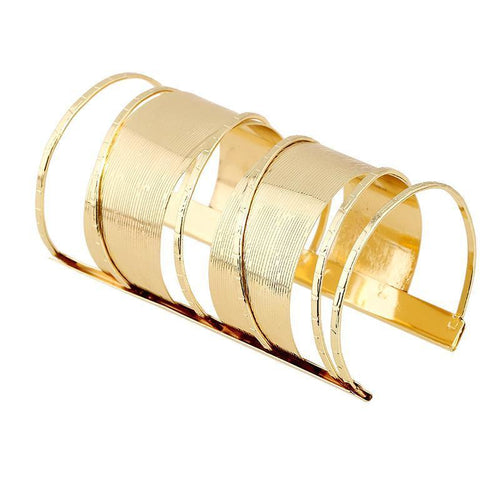 Vintage Style Gold Arm Cuff - SexyBling