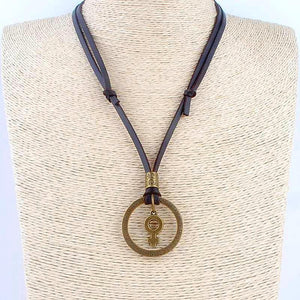 Vintage Style Male & Female Symbol Necklace - SexyBling