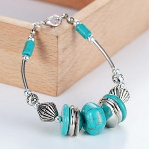 Vintage Turquoise Charm Bracelet - SexyBling