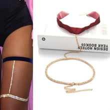 Load image into Gallery viewer, Waist Link Thigh Chain Jewelry - SexyBling