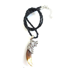 Load image into Gallery viewer, Wolf Head Pendant With Fang - SexyBling