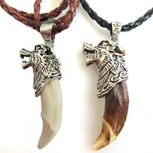 Load image into Gallery viewer, Wolf Head Pendant With Fang - SexyBling