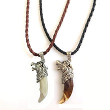 Load image into Gallery viewer, Wolf Head Pendant With Fang - SexyBling