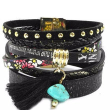 Load image into Gallery viewer, Stylish Leather Strap Charm Bracelet - SexyBling