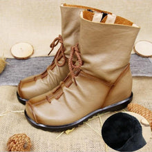 Load image into Gallery viewer, Womens Leather Ankle Boots - SexyBling
