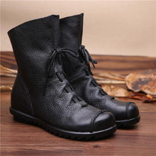 Load image into Gallery viewer, Womens Leather Ankle Boots - SexyBling