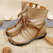 Load image into Gallery viewer, Womens Leather Ankle Boots - SexyBling