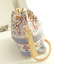 Load image into Gallery viewer, Bohemia Canvas Drawstring Lady Bucket Bag - SexyBling