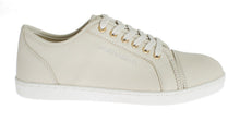 Load image into Gallery viewer, Ivory White Leather Junior Girls Shoes - SexyBling