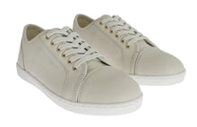 Load image into Gallery viewer, Ivory White Leather Junior Girls Shoes - SexyBling