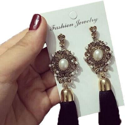 Ancient Rhinestone Earrings - SexyBling