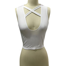 Load image into Gallery viewer, Glamorous Cropped Sleeveless Bralette Blouse - SexyBling