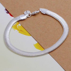 Simple Snake Chain Bracelet For Women - SexyBling