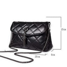 Load image into Gallery viewer, Quilted Leather Chain Cross-body Handbag - SexyBling
