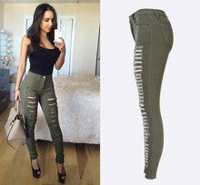 Load image into Gallery viewer, Dominant Distressed Ripped Jeans - SexyBling