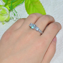 Load image into Gallery viewer, New Silver Crystal Wedding Ring for Women - SexyBling