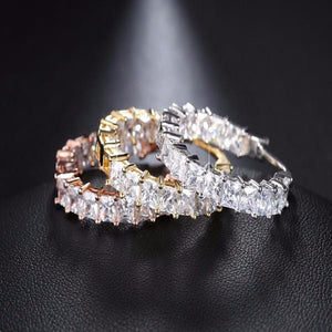 Effie Queen Hoop Earrings - SexyBling