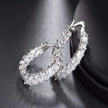 Load image into Gallery viewer, Effie Queen Hoop Earrings - SexyBling