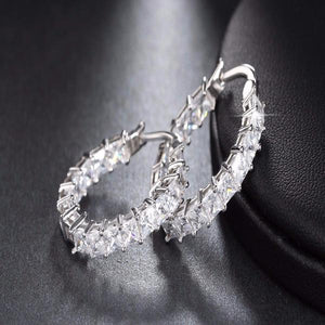 Effie Queen Hoop Earrings - SexyBling