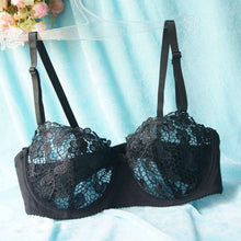 Load image into Gallery viewer, Sexy Embroidery Lace Mesh Bra - SexyBling