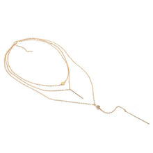 Load image into Gallery viewer, Three Layered Chain Choker Necklace - SexyBling