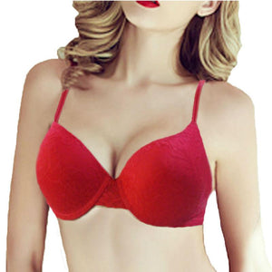 Stunning Embroided Underwire Bra - SexyBling
