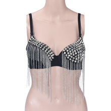 Load image into Gallery viewer, Spike Silver Studded Bra - SexyBling