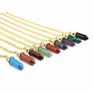 Crystal Bullet Necklace - SexyBling