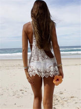 Load image into Gallery viewer, Lustful Floral Embroided Cover Up - SexyBling