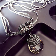 Load image into Gallery viewer, Crystal Long Pendant Necklace - SexyBling