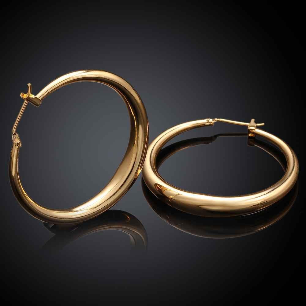 Round Hoop Earrings - SexyBling