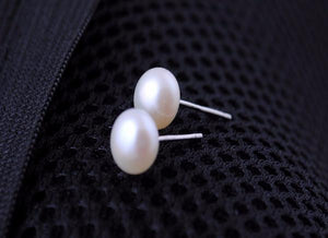 Real Freshwater Pearl Earrings - SexyBling