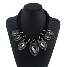 Load image into Gallery viewer, Hand-made Crystal Choker Necklace - SexyBling