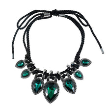 Load image into Gallery viewer, Hand-made Crystal Choker Necklace - SexyBling